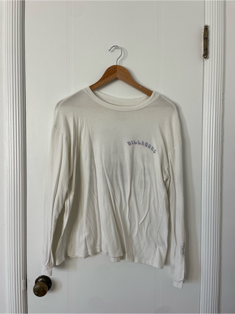 Billabong White Long Sleeve Shirt